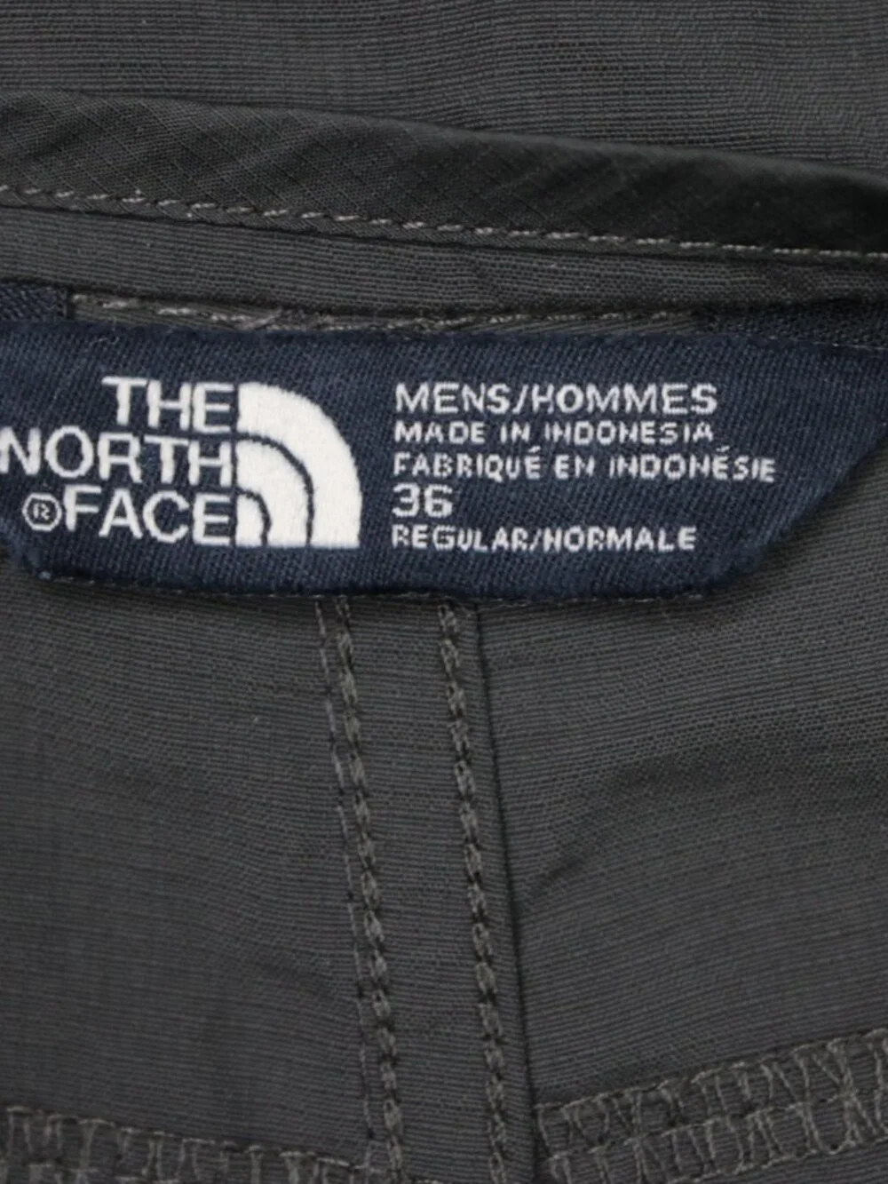 The North Face Shorts Men 36 Gray 100% Nylon 9